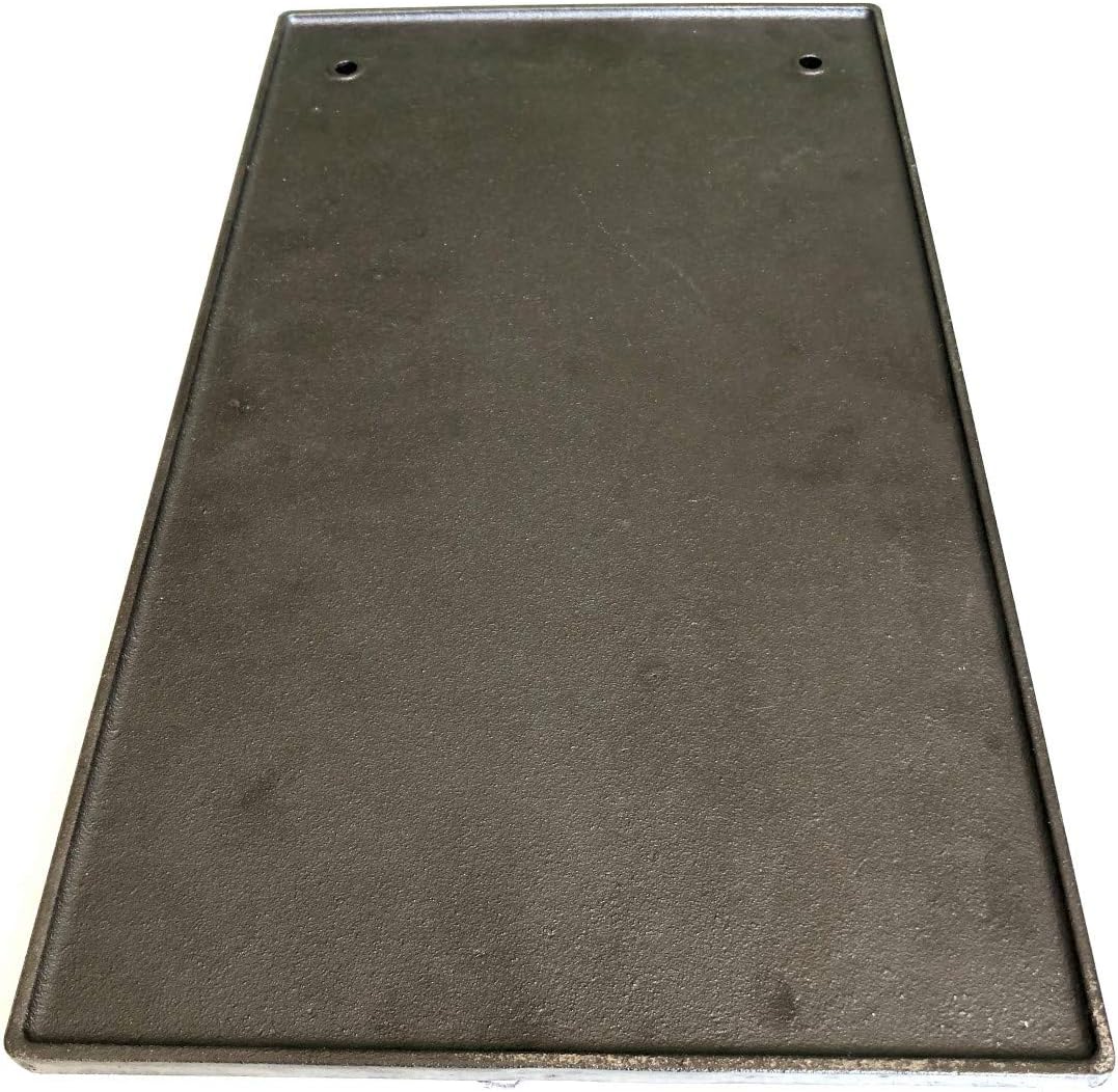 Cast Iron Griddle for Spirit 210 from the year 2013 and younger | Weber Gas Grill | Reversible Cast Iron Griddle | flat on one side with rim for the oil Edge less on the ribbed easier cleaning
