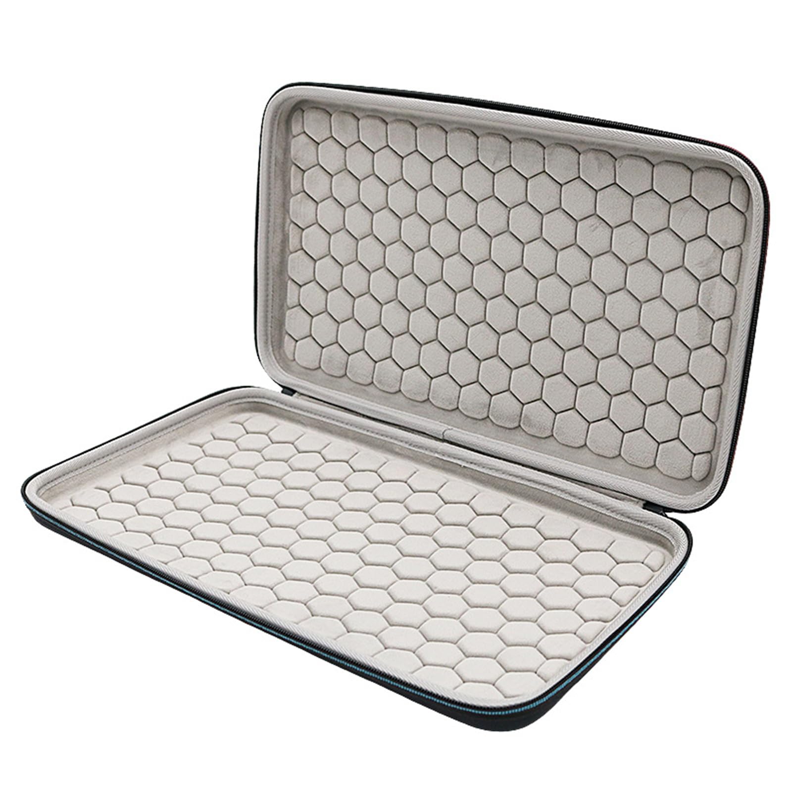 Funda de teclado para teclado funda rígida de viaje para teclado inalámbrico compatible con teclado ergonómico inalámbrico