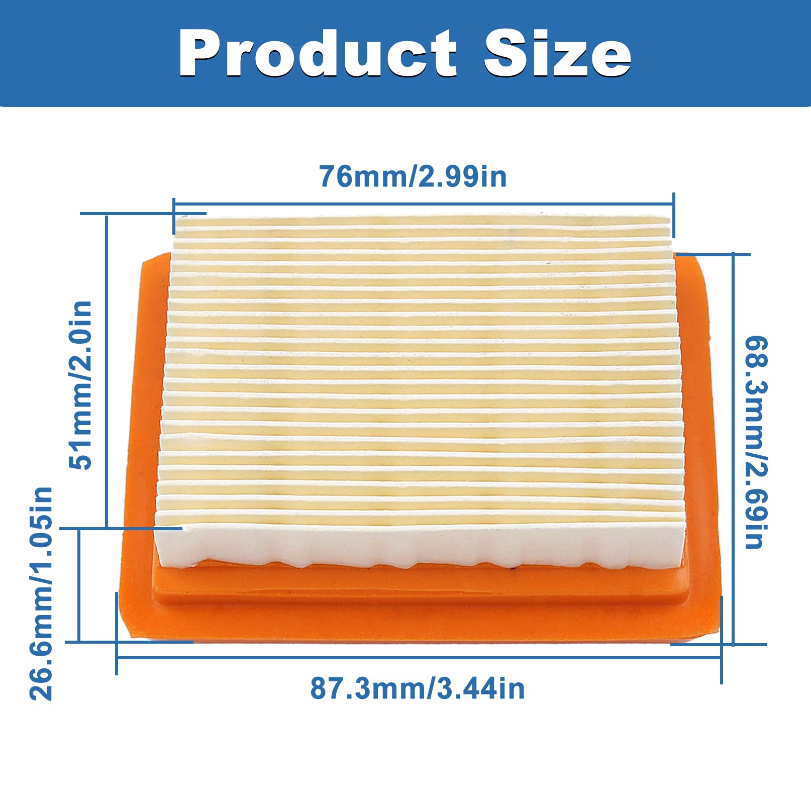 Kit Riparazione Carburatore Per Stihl FS120, FS200, FS250, FS300, FS350 - Include Filtri Aria E Carburante - Foto 2