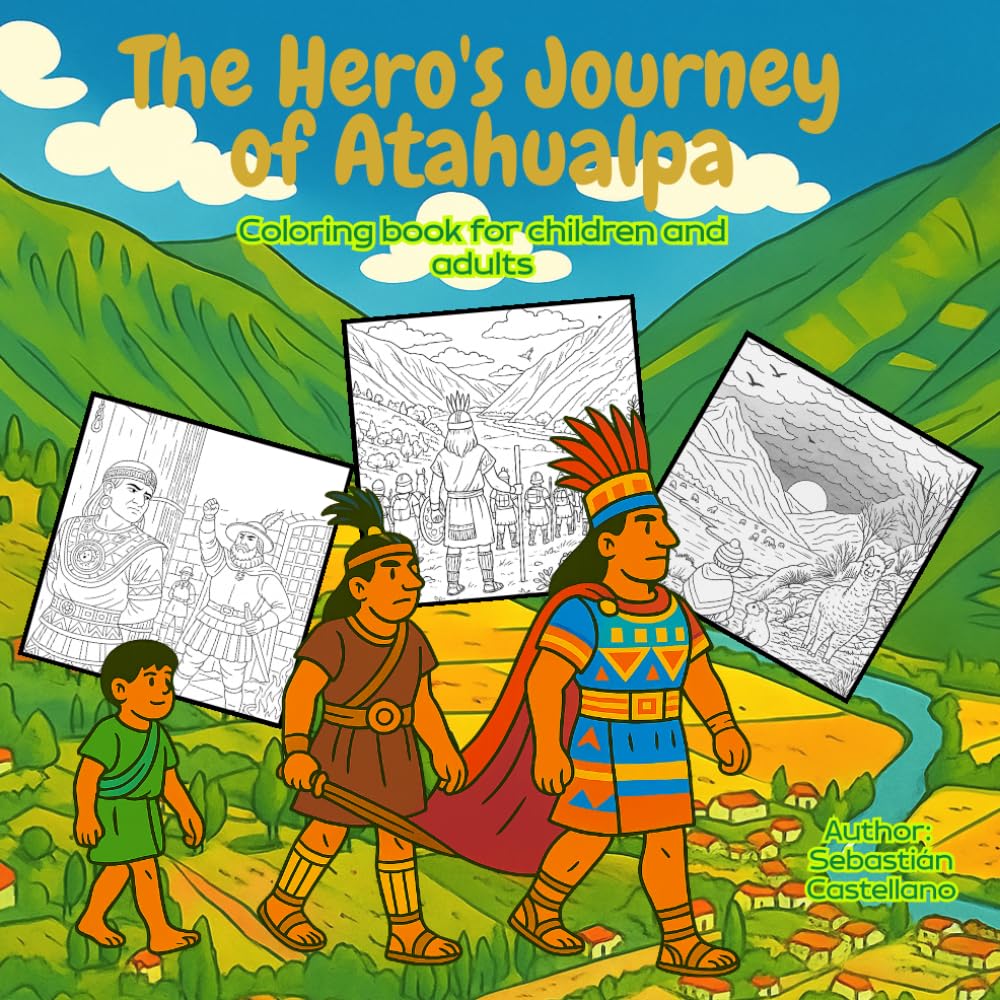 The Hero’s Journey of Atahualpa: An Inca History Coloring & Activity Book