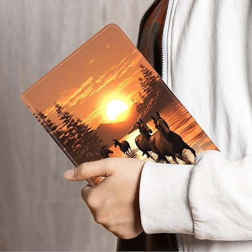 Miniatura 10 de ZXHSBROK Funda para Samsung Galaxy Tab A7 10.4 pulgadas 20222020 (SM-T500T503T505T507T509)  Funda plegable de piel sintética delgada con función de