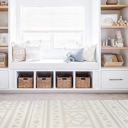 Miniatura 5 de Cushmat Tapete de espuma reversible suave y elegante  Alfombra de juego grande para bebés  Alfombra de juego para niños pequeños  Alfombra de juegos