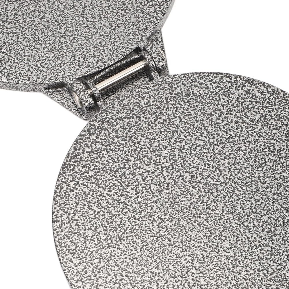 Tortilla Press Maker, 6.3 Inch Aluminum Alloy, Matte Black