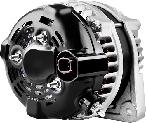 Miniatura 9 de OCPTY Alternadores aptos para Honda Accord 2008 2009 2010 2011 2012 para Accord Crosstour 2010 3.5L 12V 130Amp 6 ranuras polea sustituye a AND0483