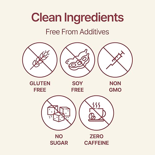 Miniatura 6 de Bolsitas de extracto de ginseng rojo - Impulso de energía para llevar, sin OMG, sin soja, sin cafeína, sin gluten, sin azúcar, 8 mg de ginsenósidos