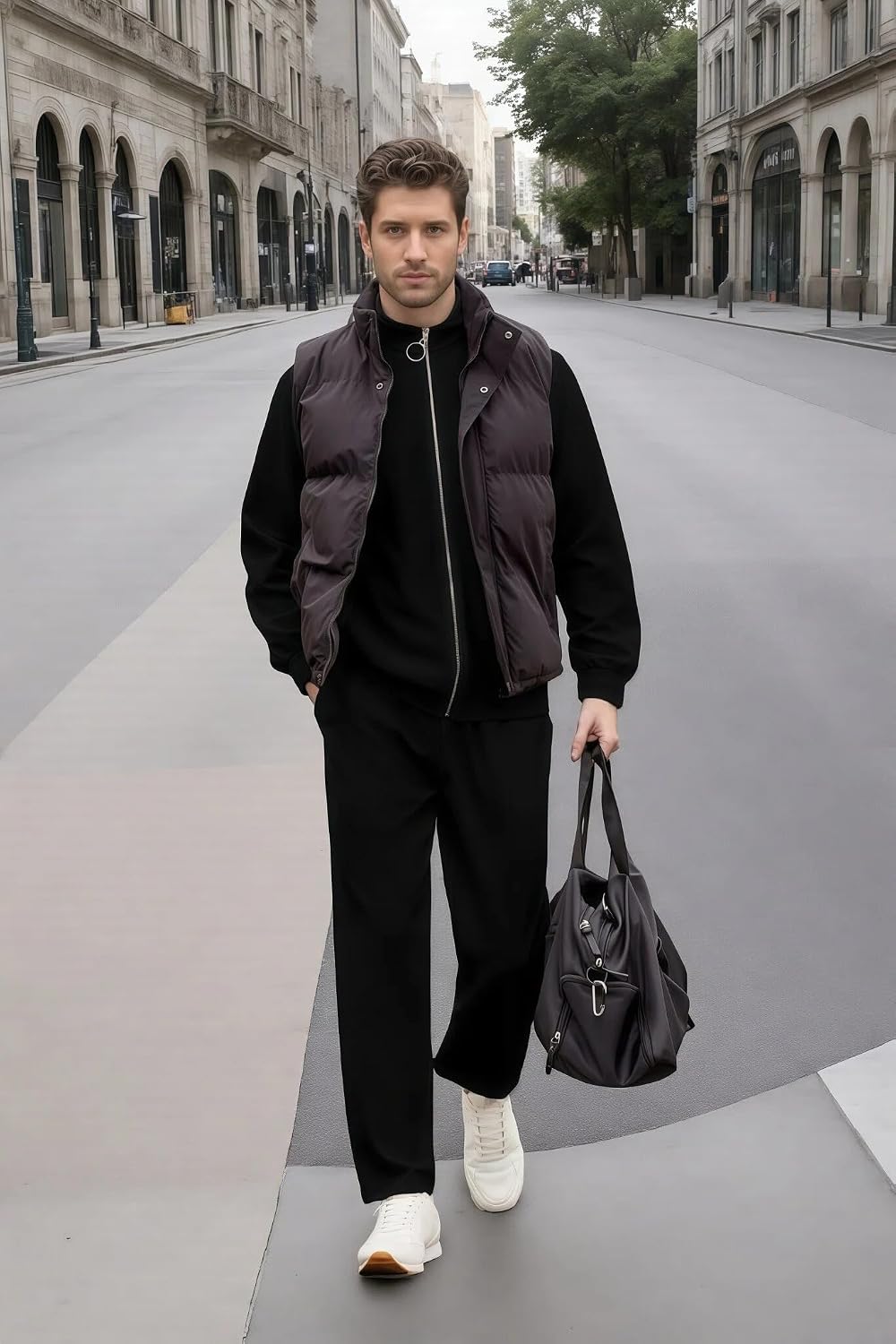 Mens 2 Piece Sweatsuits for Men Full Zip Casual Track Suits Athletic Jogging Suit Sets Sport Sweat Suit