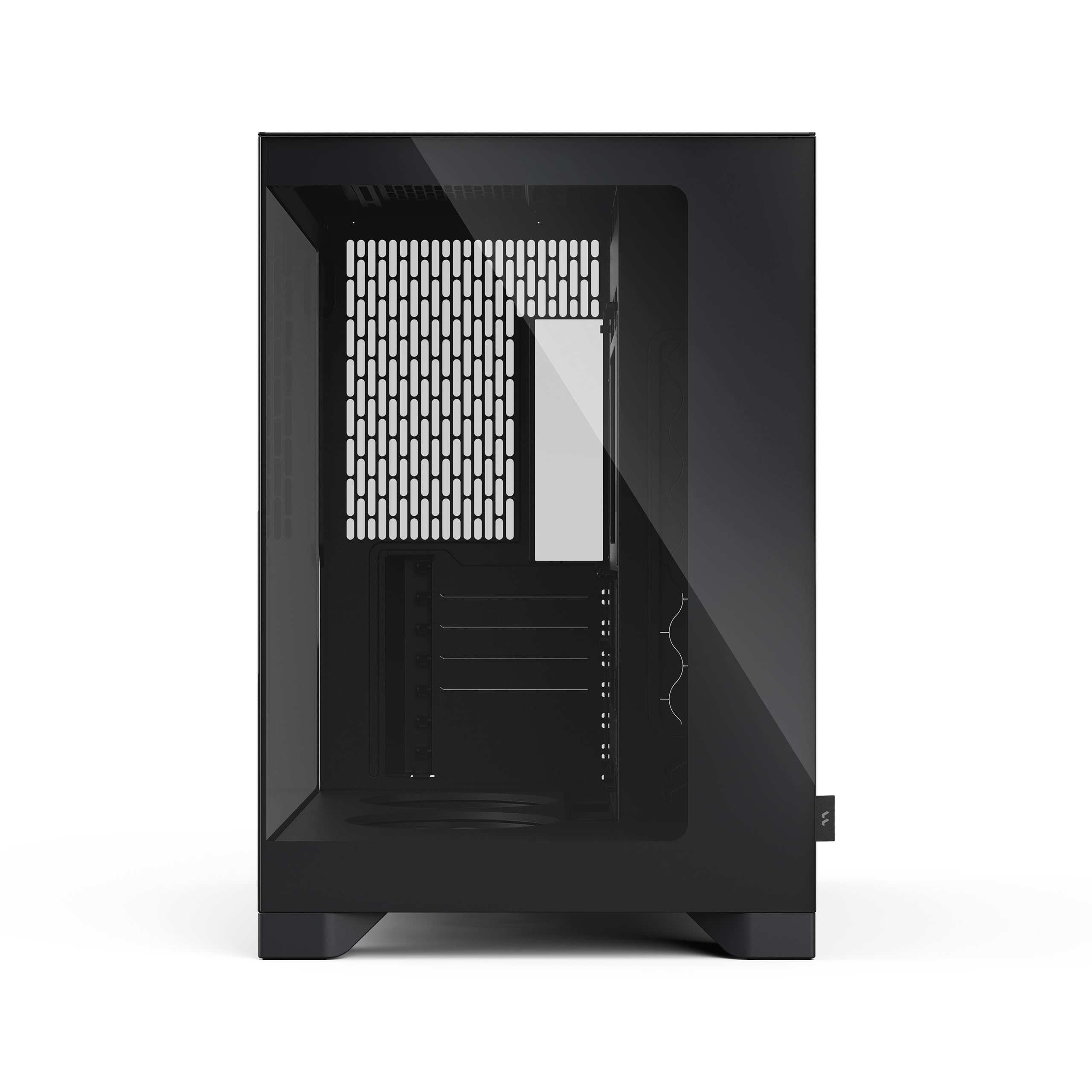 Fractal Design Pop 2 Vision Black case PC gaming con vetro panoramico – Design a doppia camera – 4 ventole reverse – ATX/E‑ATX/mATX/ITX