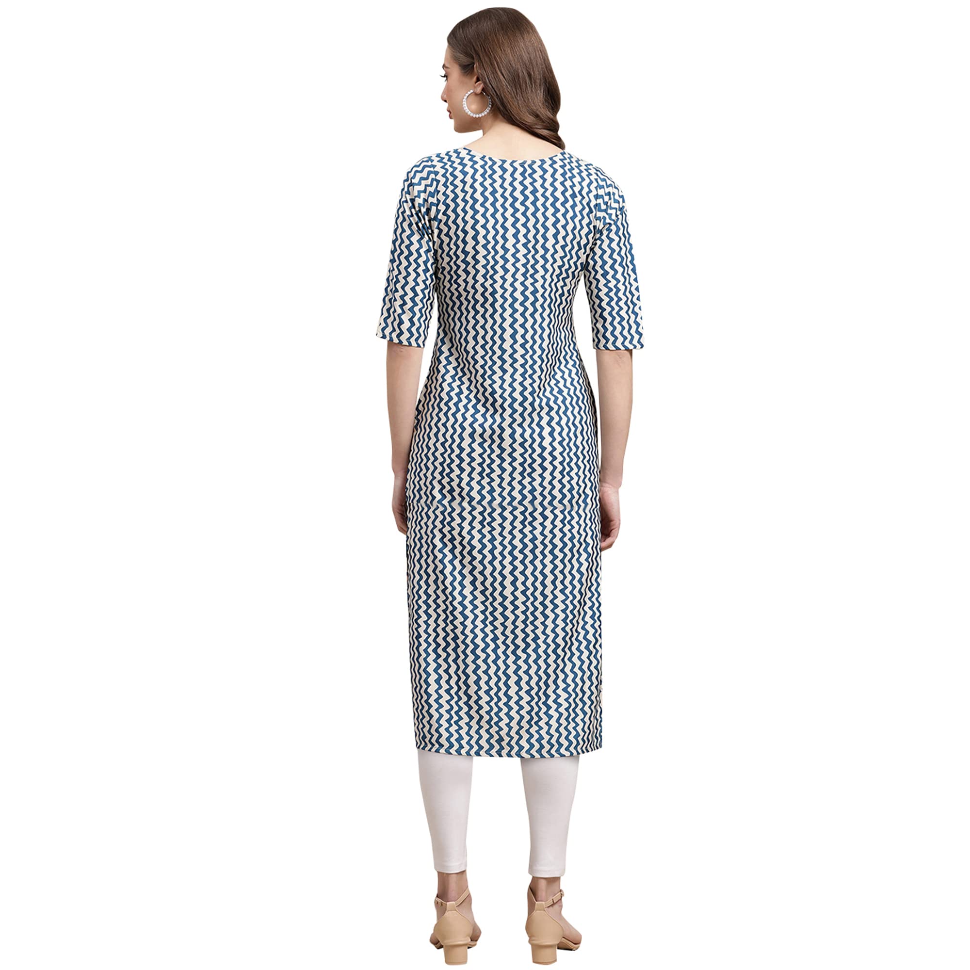Pinkmint Women's Crepe Digital Print Straight Kurta (Pack Of 5) [S-362-331-367-346-358-Xxl]