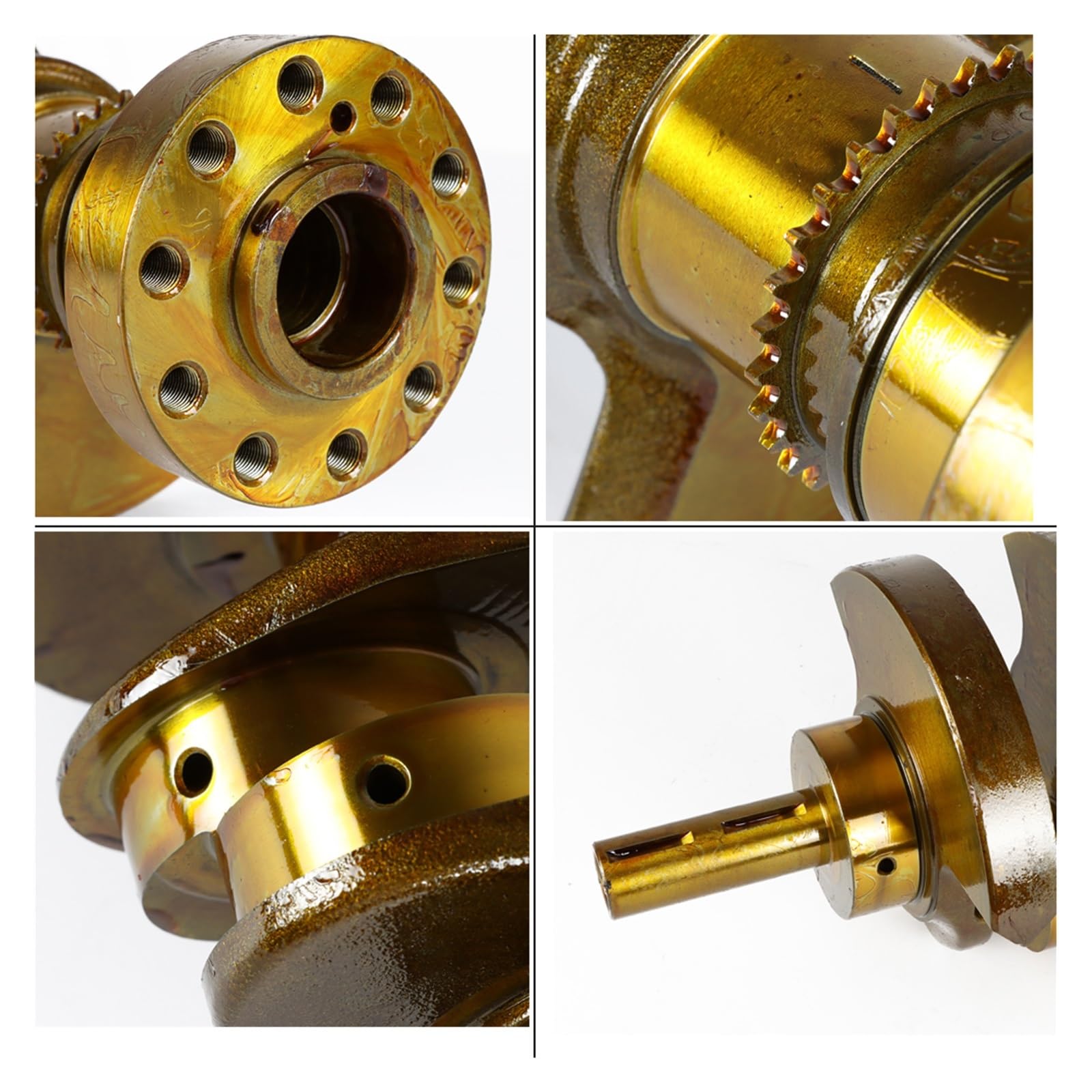 Set Albero Motore, Bielle E Cuscinetti Adatti Per 3.0L AJ126 V6 Sovralimentato Set di pistoni di montaggio Kit cilindro albero