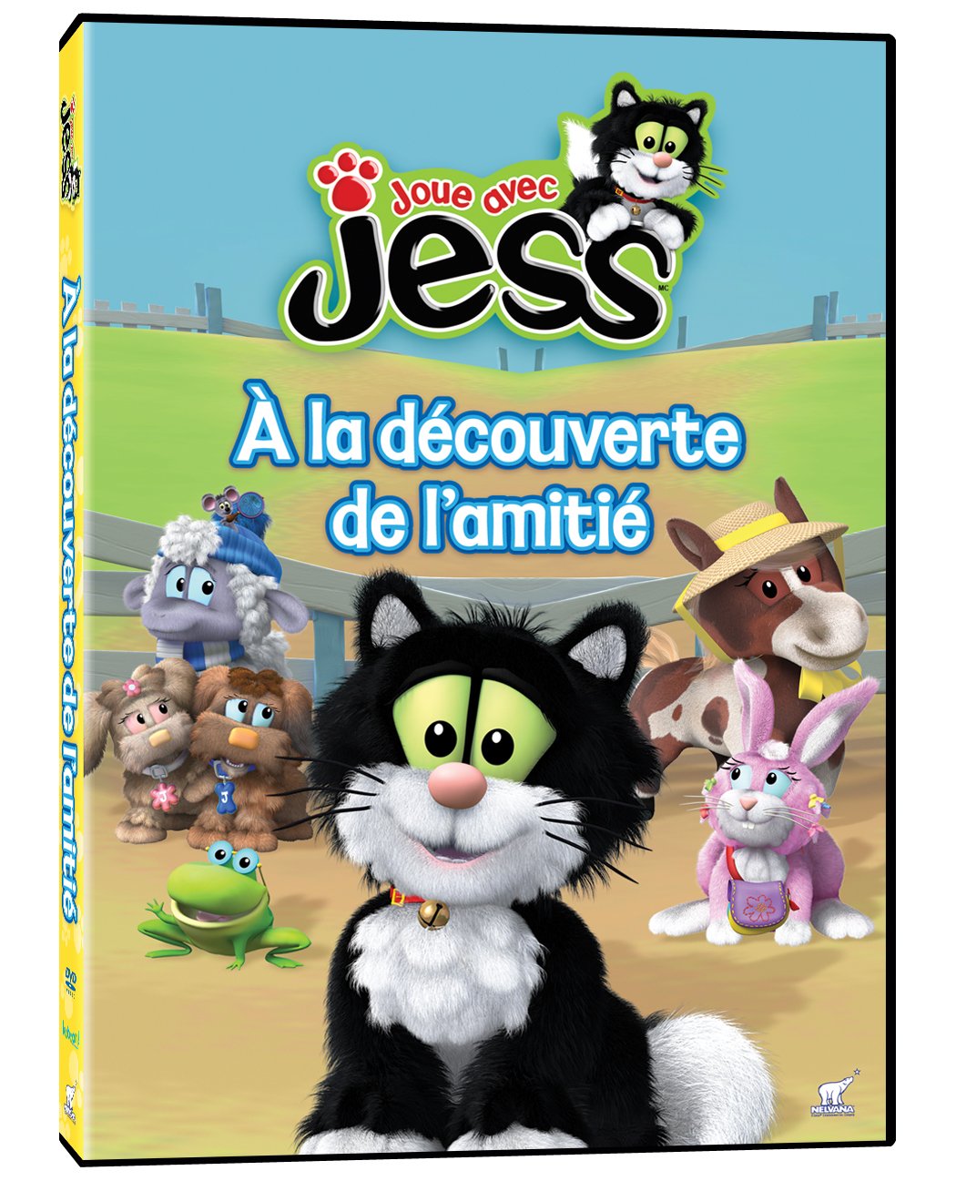 Joue avec Jess / À la découverte de l’amitié (Bilingual) [DVD]