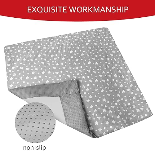 Miniatura 10 de Funda para tapete de juego para bebé POP 'N GO, antideslizante, impermeable, protector hexagonal para corralito