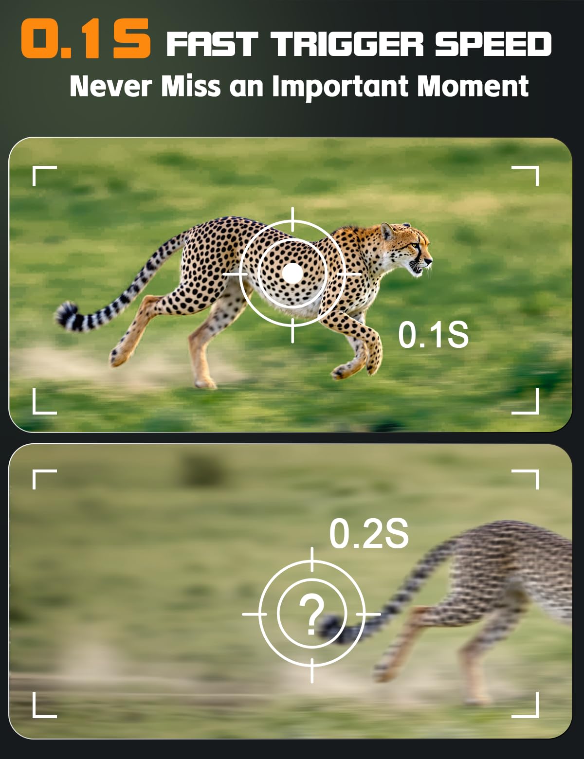 Caméra de Chasse Solaire, 60MP 4K WiFi Camera Chasse avec 5200mAh Batterie Rechargeable, 850nm LED Camera Infrarouge Vision Nocturne Animaux Caméra, Grand Angle 100°, Etanche IP66 avec Carte 32GB