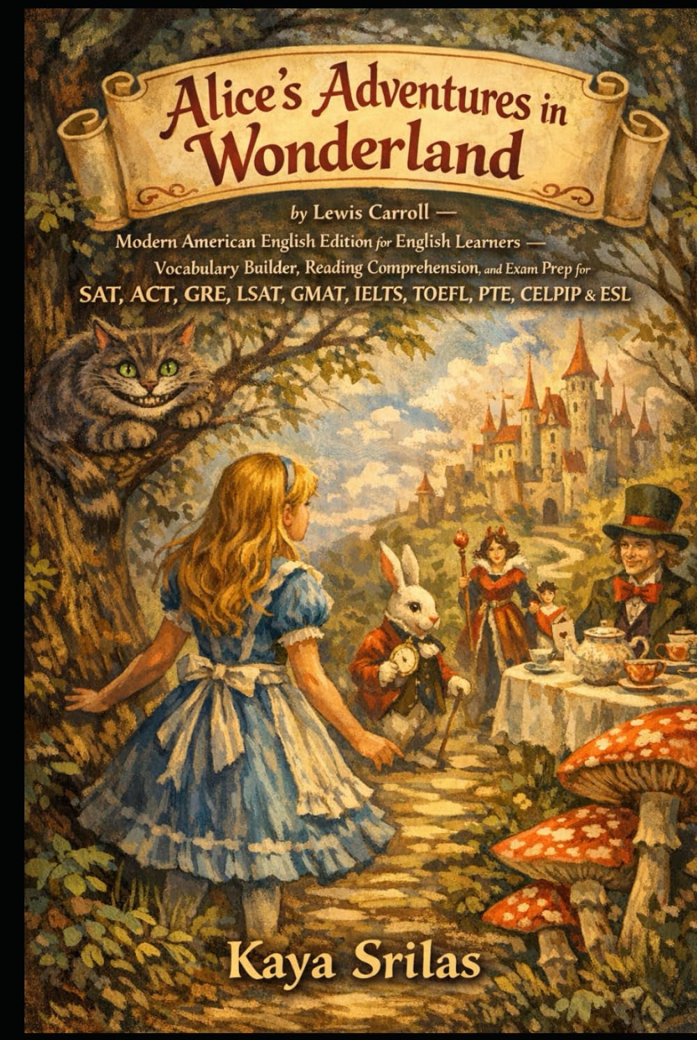 Alice’s Adventures in Wonderland: by Lewis Carroll — Modern American English Edition — Vocabulary Builder and Reading Comprehension for SAT, ACT, GRE, ... English Classics for English Learners)