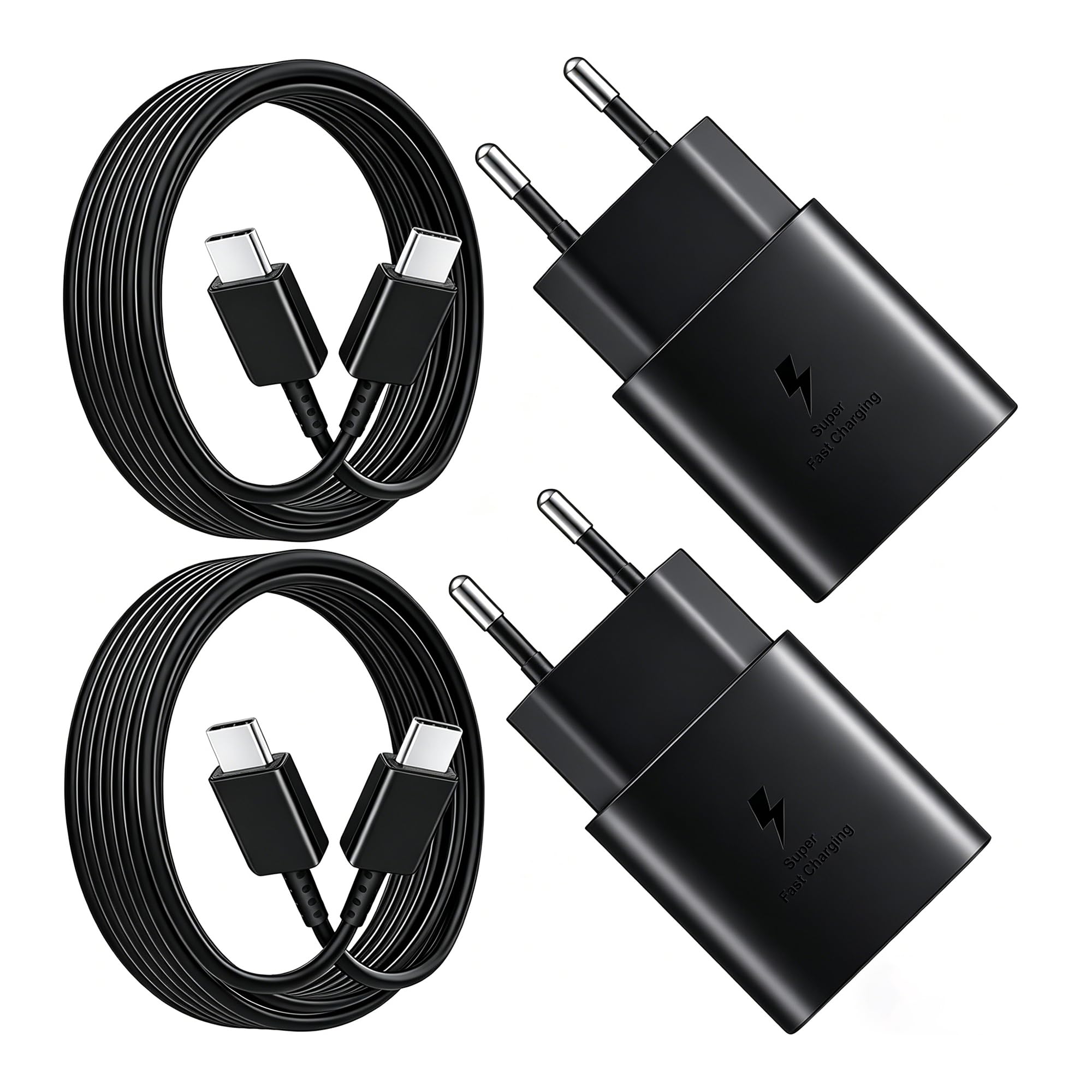 25W USB C Handy Ladegerät, Schnellladegerät, PD3.0, Power USB, Adapter Ladegerät, kompatibel mit Samsung Galaxy S23/S22/S21 Plus/S20+/S20/Galaxy Tab S8/S7