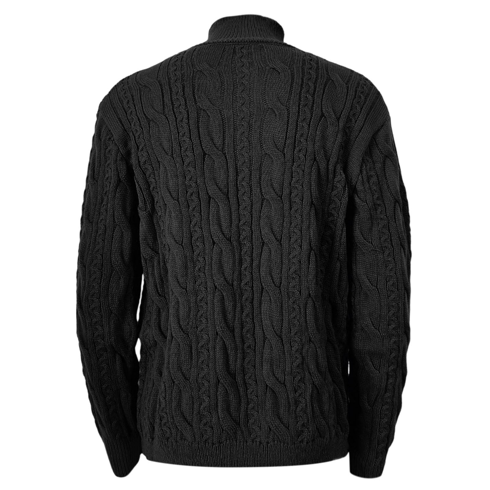 Cardigans Hombre Invierno, Chaqueta De Punto Elegante Hombre con Cuello En V Forrado con Botones De Punto Grueso Chaqueta De Transición Cálida Rebecas con Botones Y Bolsillos Suéter Otoño Invierno