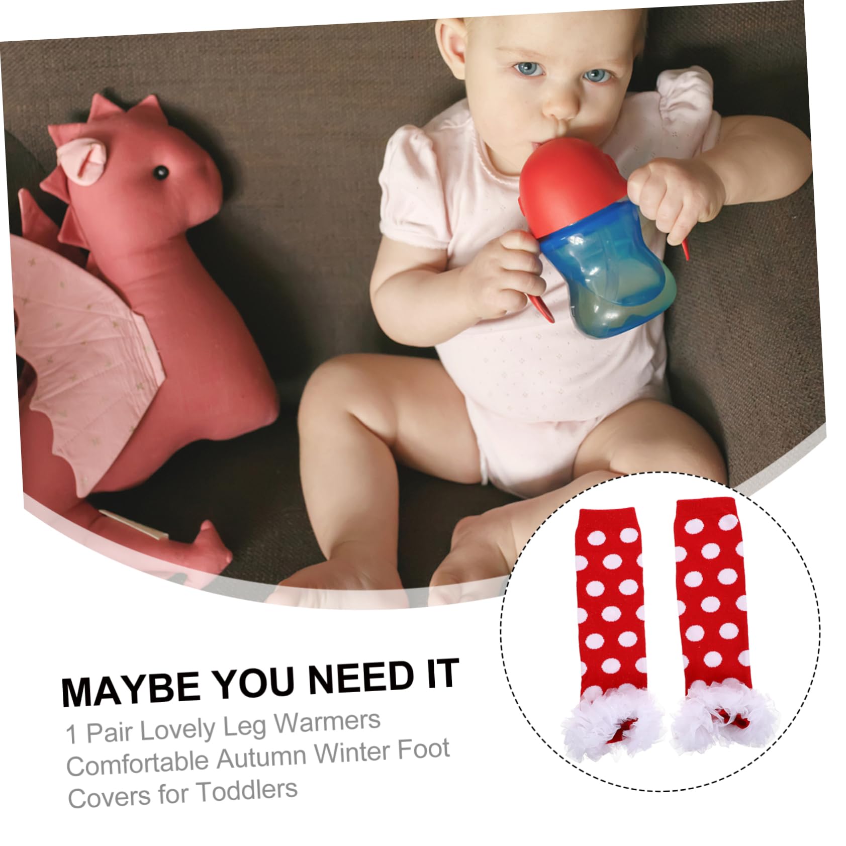 NOLITOY Charming Baby Leg Warmers Cotton Socks Covers Strip Design for Boys and Girls