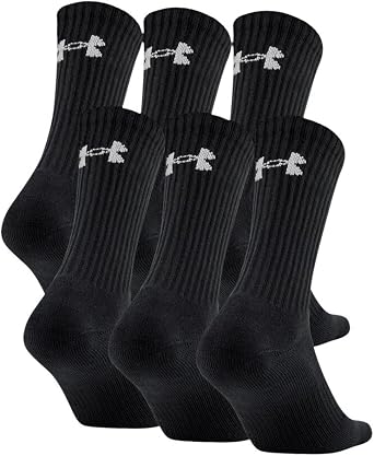 Under Armour UA Charged Cotton 2.0 Crew - 6-Pack