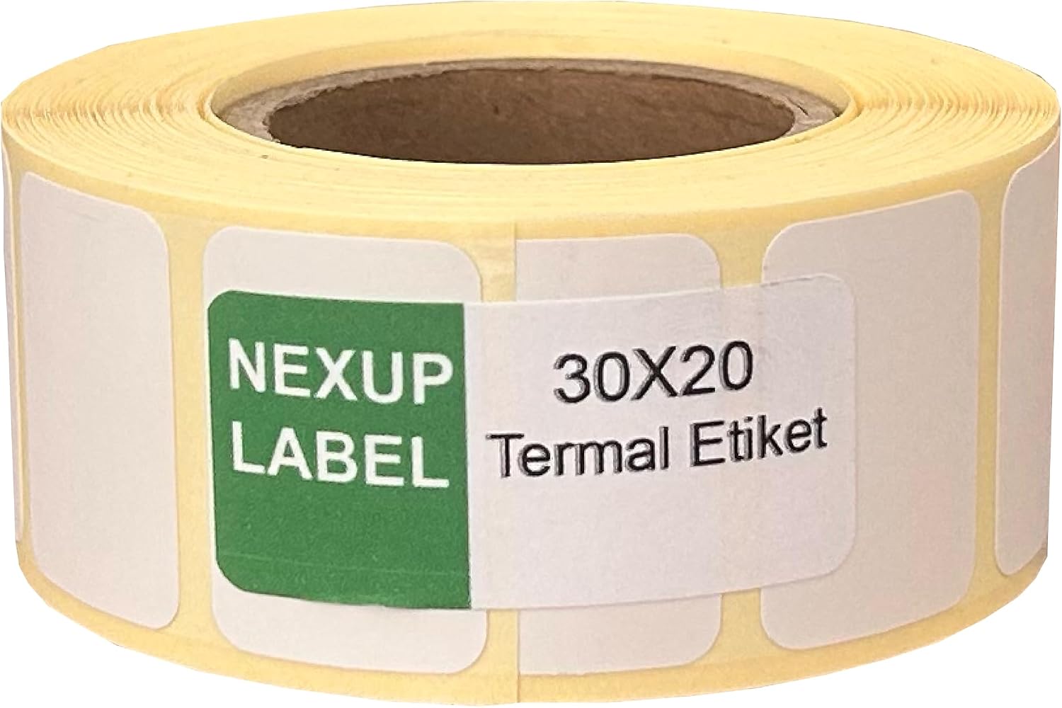 30x20 mm Termal Etiket, Barkod/Adres/Kargo Termal Etiketleri, Zebra ve Diğer Yazıcılarla Uyumlu