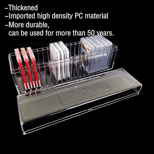 Miniatura 5 de Ettonsun Caja de almacenamiento transparente de la losa de la moneda para NGC PCGS PMG PCCB CAC - titular de la caja de la moneda