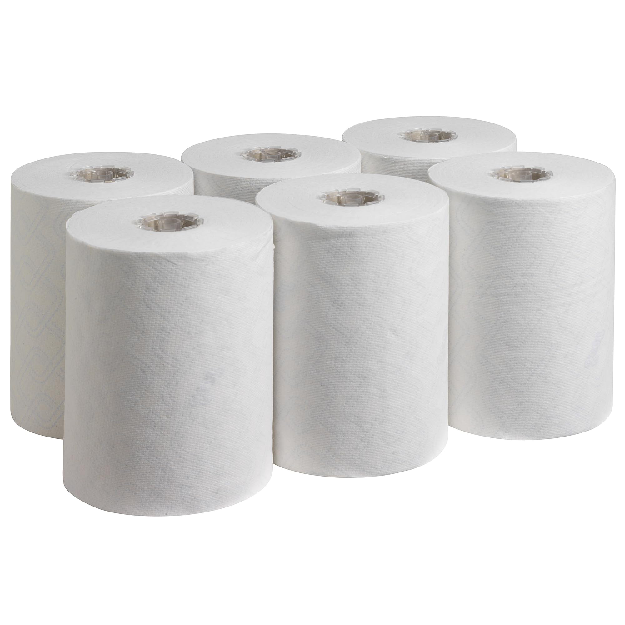 Scott Control Slimroll 6623, Toallas de Papel Desechables, Papel Secamanos Blanco, Suave y Resistente, Compatible con Dispensador Aquarius, 6 Rollos de 165 m (Total 990 m)