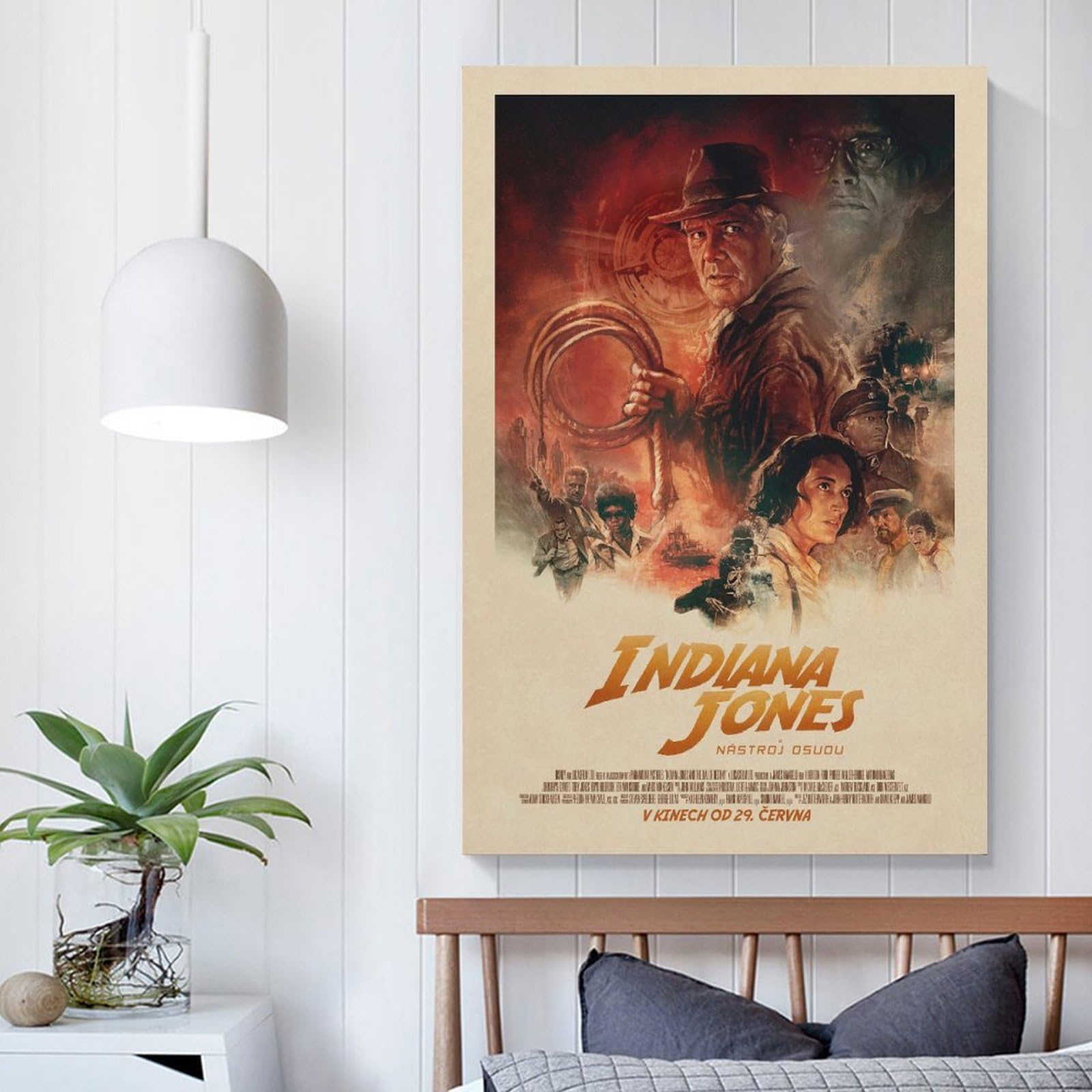 Amazon.co.jp: 古典の映画インディジョーンズと運命のダイヤルポスター