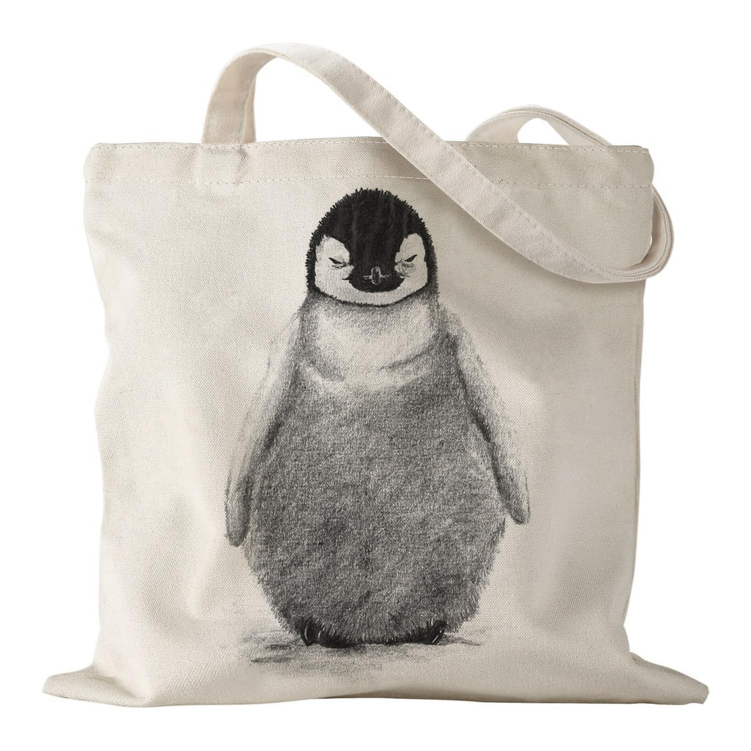 PEPYJAN Canvas Tote Bag, Aesthetic Gifts for Women Book Shoulder Tote Bag Reusable Grocery Tote Bags with Pocket