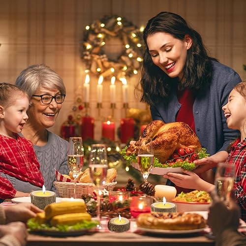 Miniatura 7 de 9 portavelas de madera para velas de té, portavelas votivas personalizadas de madera, portavelas votivas para el hogar, bodas, oraciones