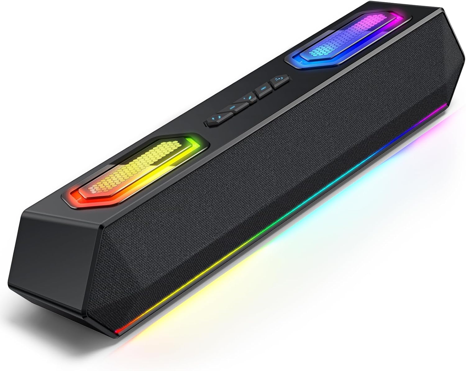 Deeyaple G4 Soundbar with RGB lighting
