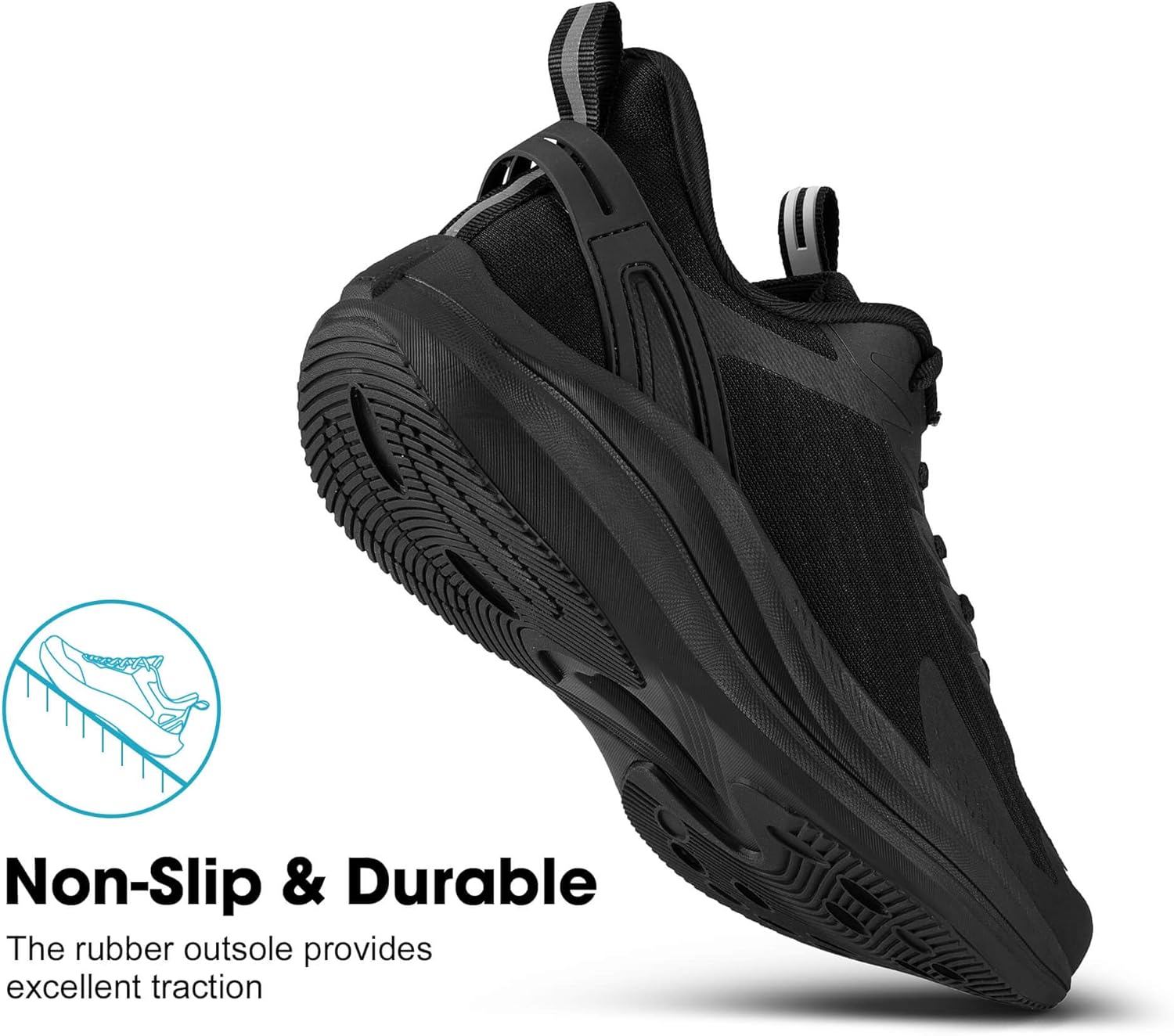 Men's Road Running Shoes Cushioning Athletic Sneakers - Non Slip Jogging Outdoor Gy... - Image 4