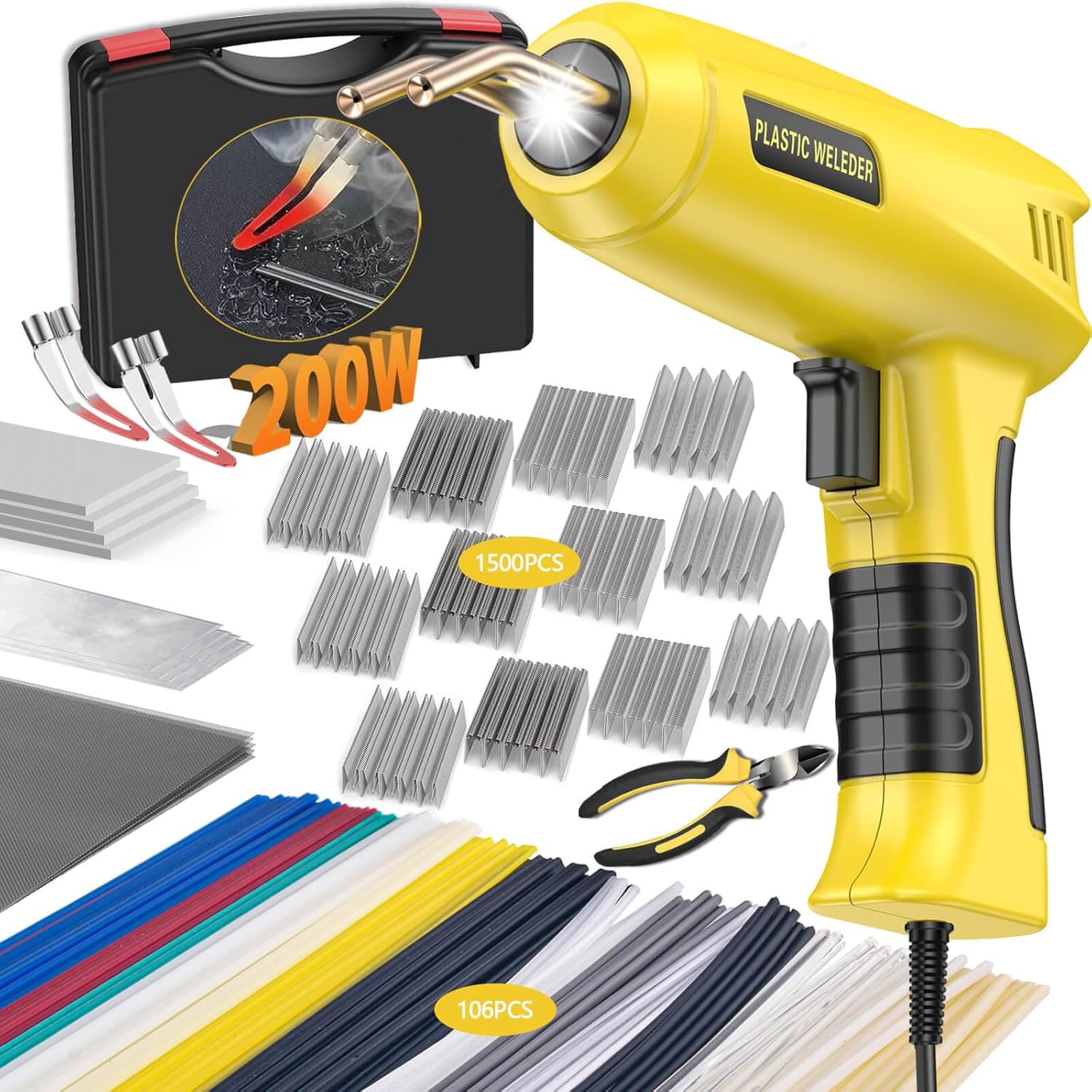 Plastic Welding Kit for Car Bumper and Kayak Repair