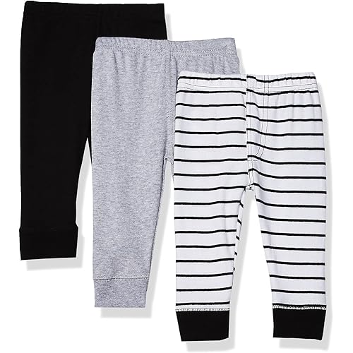 Luvable Friends Baby Boys' Cotton Pants