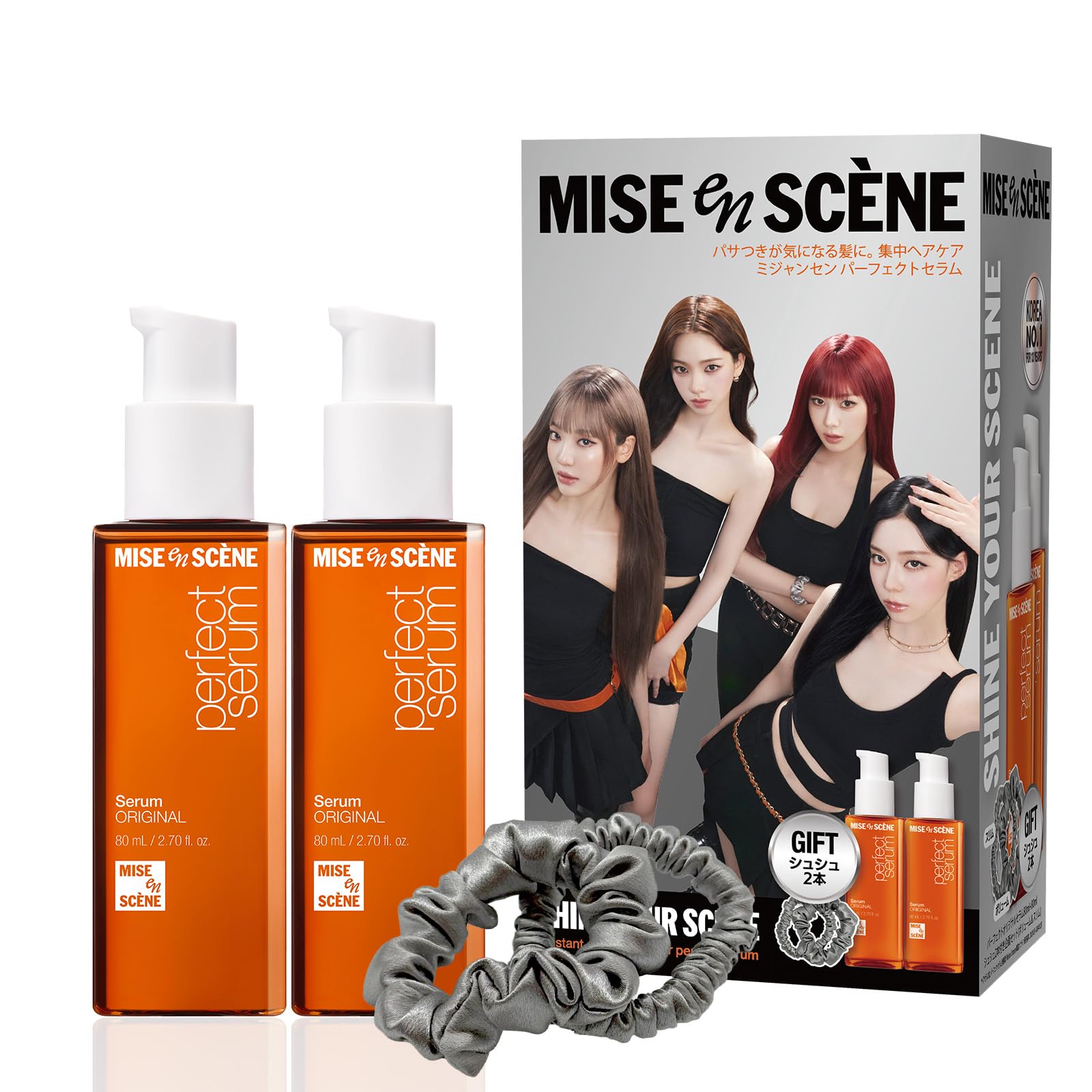 ミュゼ パーフェクトセット(未使用) Amazon | ミジャンセン 公式 パーフェクトセラム オリジナル 80ml 1＋1