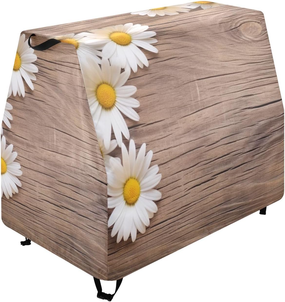 Daisy on Wood Kids Water Table Cover Fit Step2 Rain Showers Splash Pond Water Table, Waterproof Dust Proof Anti-UV Outdoor Toys Cover-Cover only