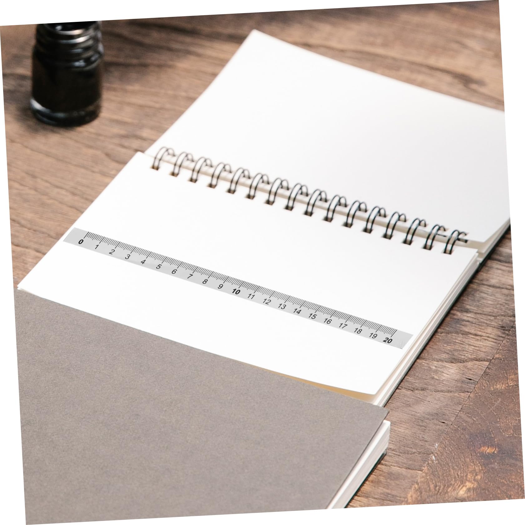 ARTIBETTER Flexible Adhesive Ruler Tape 20pcs Scale Sticker Tape Measure Waterproof Material