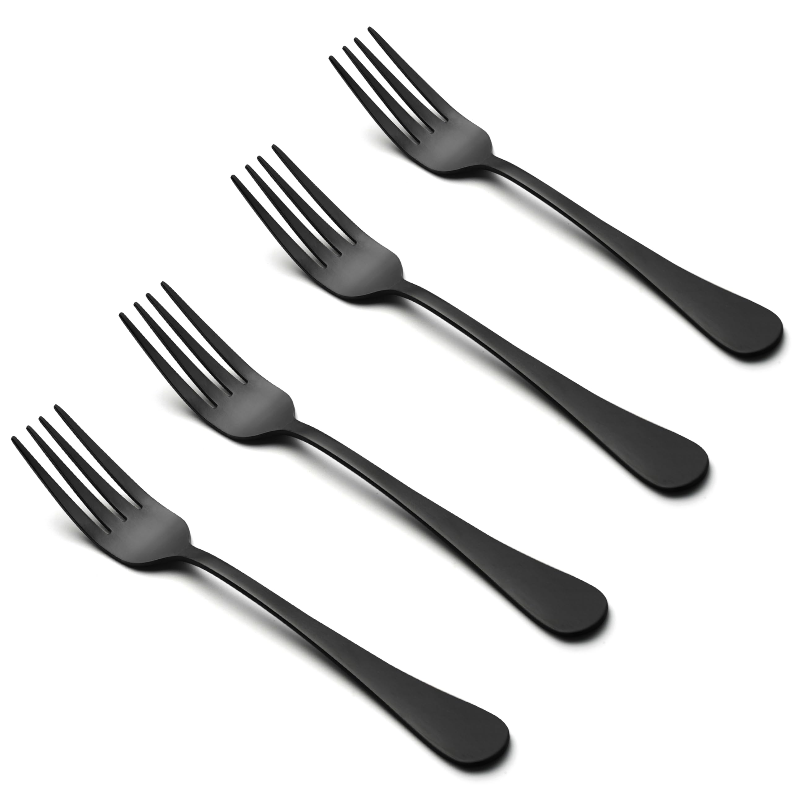 LIANYU 12-Piece Black Salad Fork Set, 6.75 Inch Stainless Steel Small Forks — Amazon image 9