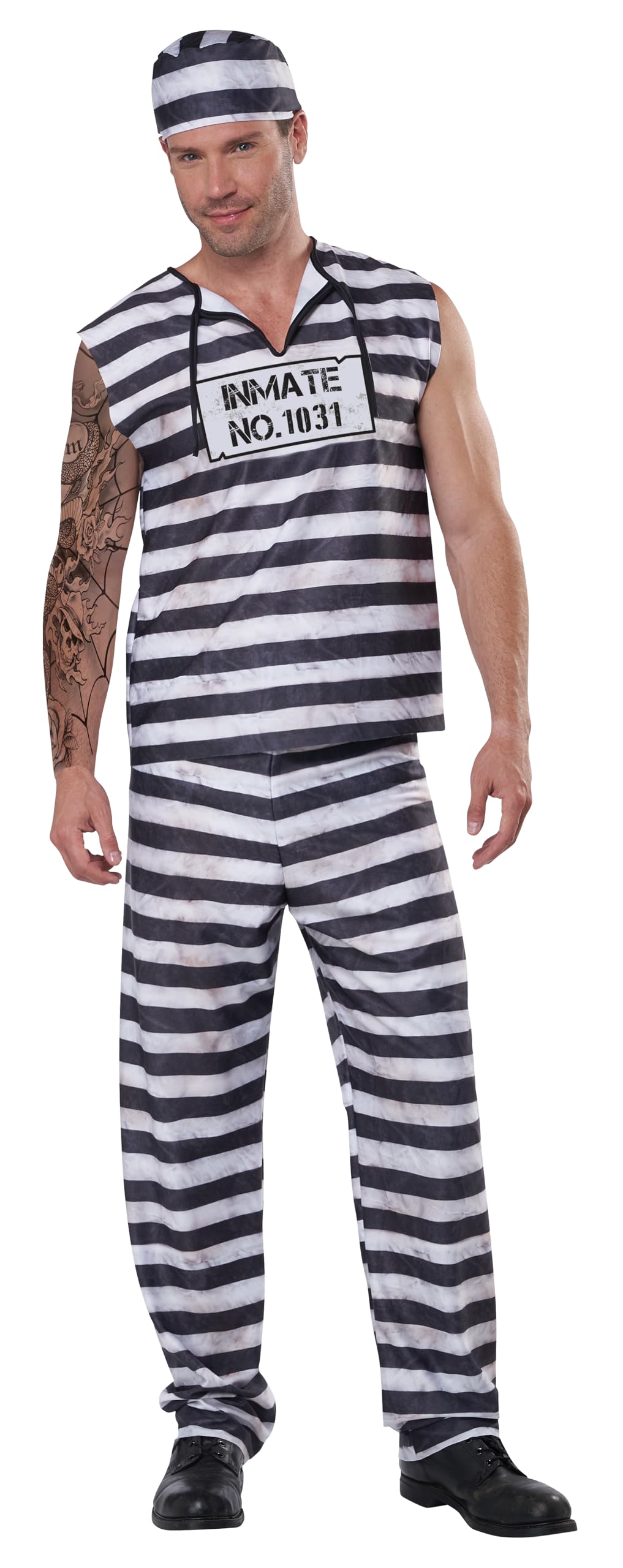 Disfraz de prisionero de amor cómodo con gorro incluido para Carnaval 5