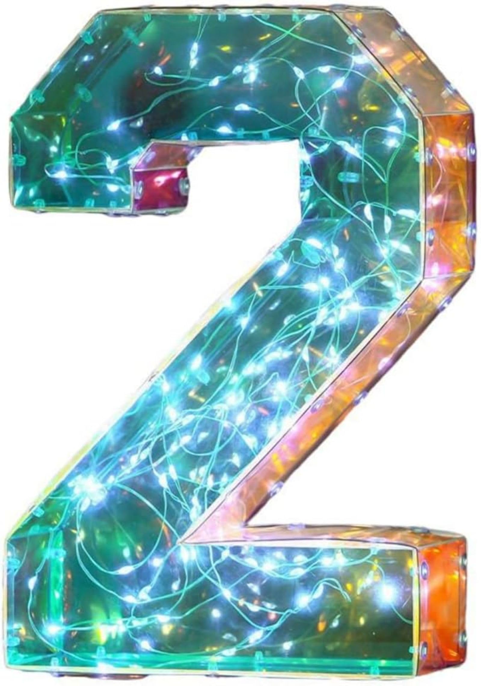 Jemnpela LED Marquee Letter Number Sign Lights Glitter Light Up Alphabet Figure Night Light for Birthday Party Wedding Home Bar Holiday Wall Decoration