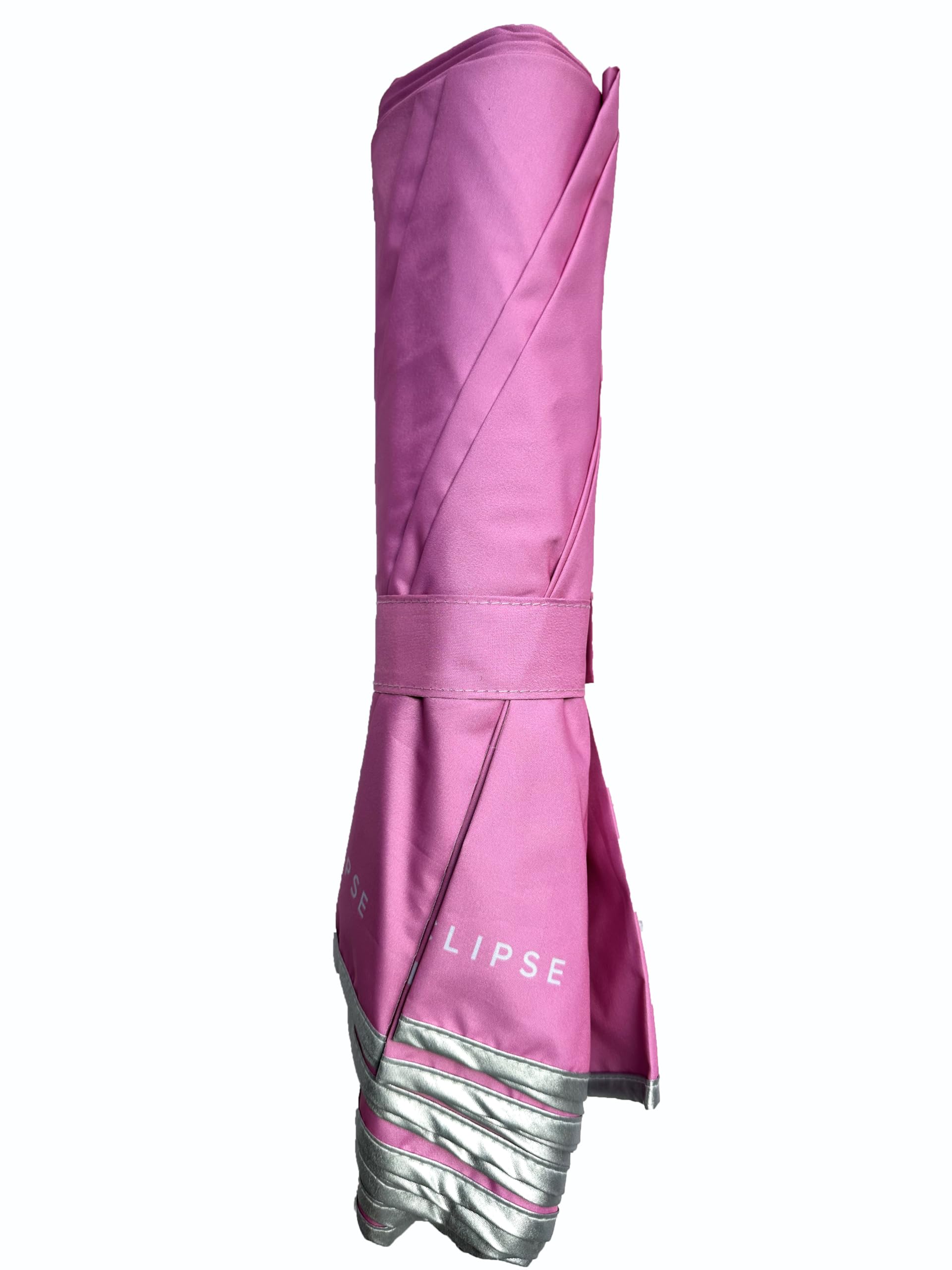 ECLIPSE - Sombrilla de playa plegable, perfecto para viaje, moto, mochila.. 1KG, 39CM cerrado -134 Ø, UPF30