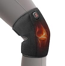 AROMA SEASON Heated Knee Support for Arthritis Osteoarthritis Joint Pain with Battery to Go