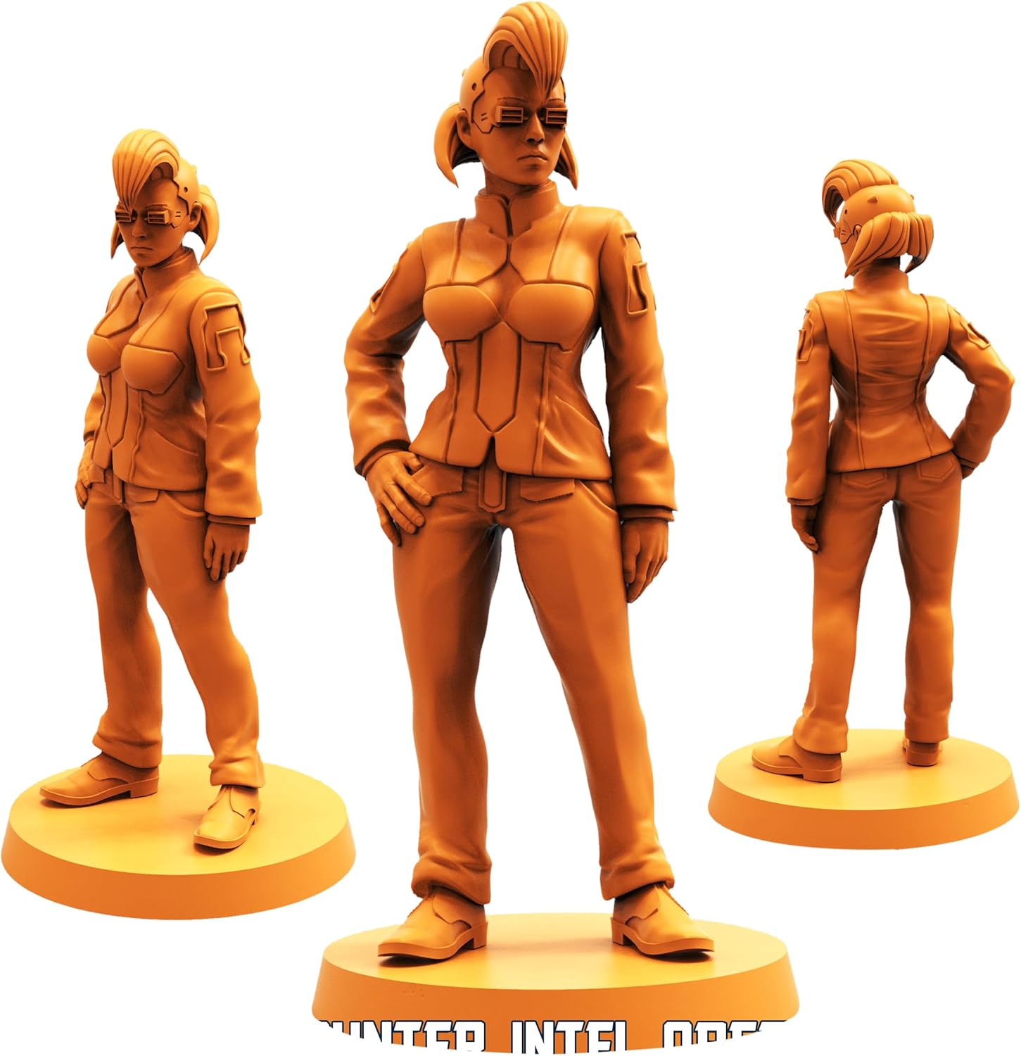 TYL Corporate Peeps Unpainted Miniature for War Gaming | RPG Scale Figures, Detailed Tabletop Board Game Accessories | Realistic Tabletop Miniatures (Combo of 4, 32mm)