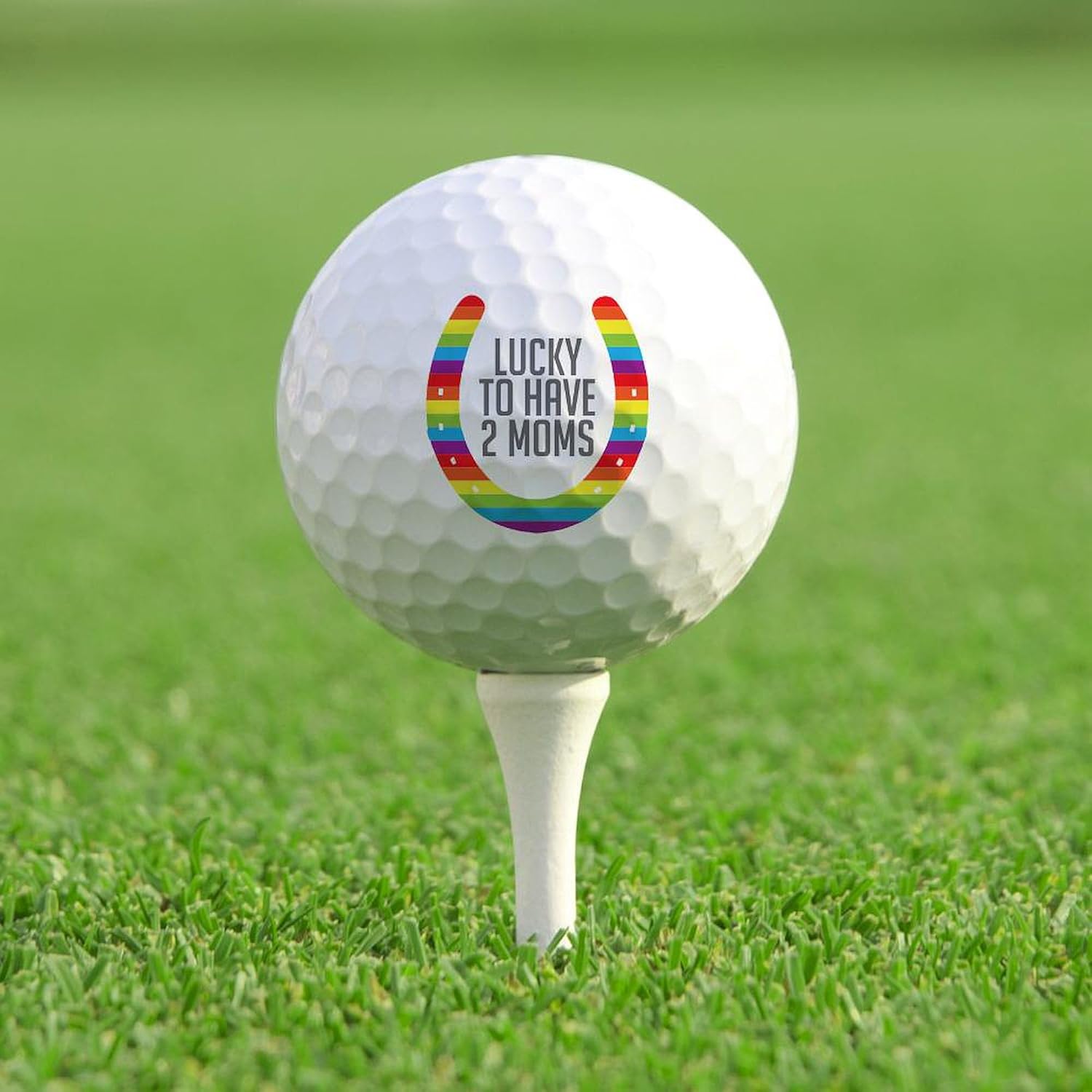 CafePress Lucky Moms Novelty Golf Balls (Pk of 12)