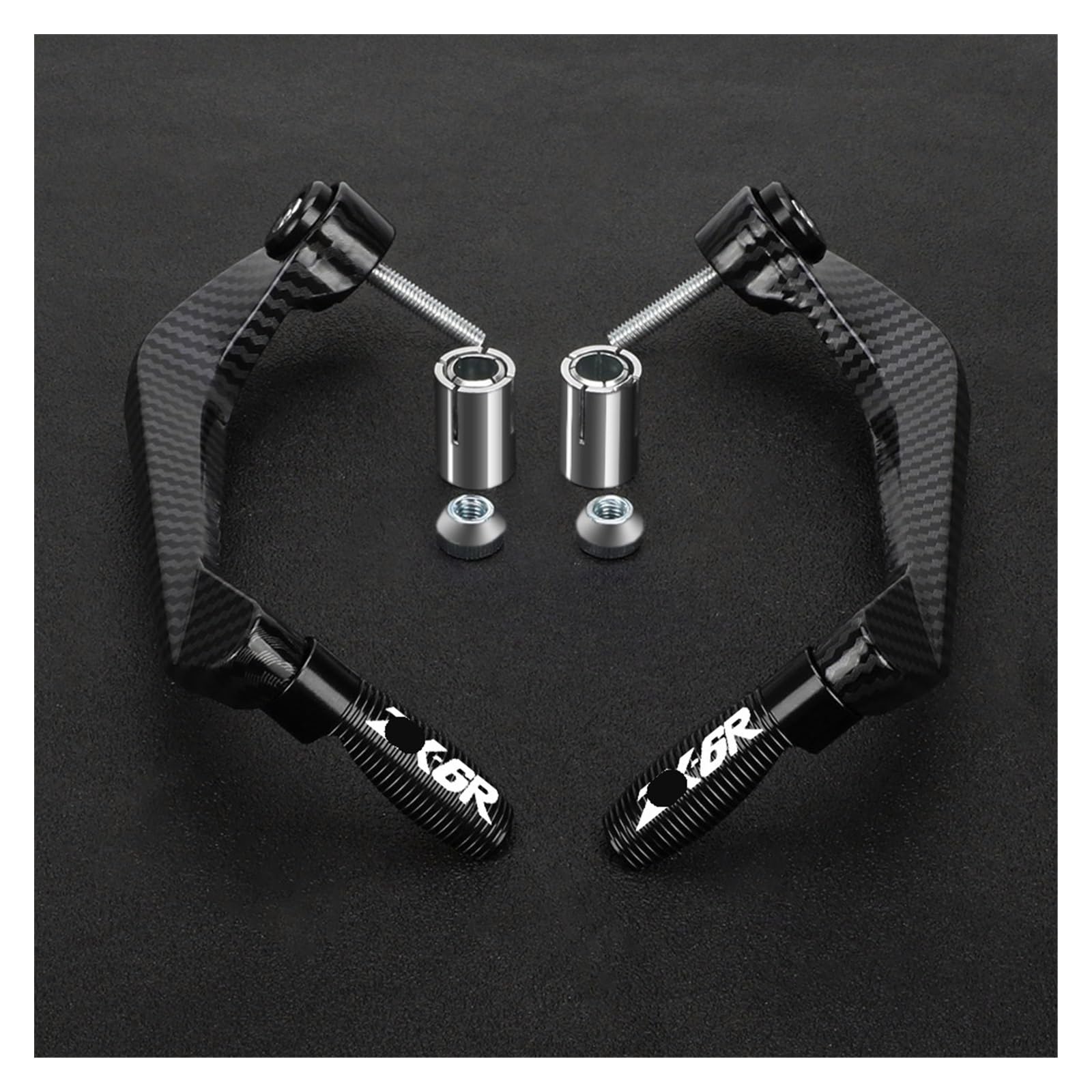 Lbcsrmh Black With L Motorcycle Brake Clutch Lever Protector Motorcycle Accessories Handlebar Grips Guard Brake Clutch Lever Handguard Protector For Ni&Nja Zx-6R Zx6r Zx636r Zx6rr