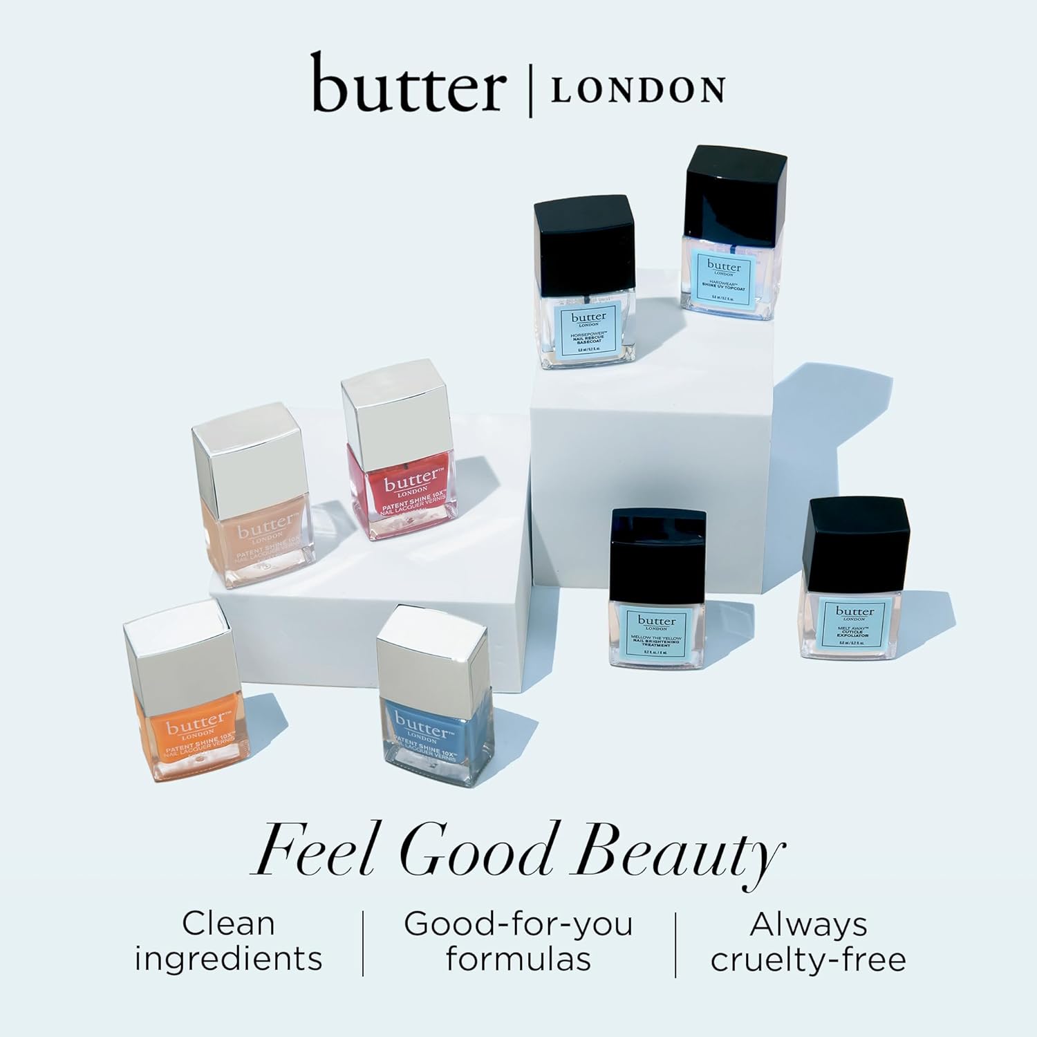 butter LONDON Patent Shine 10X Nail Lacquer Polish - Gel-Like Finish & Chip-Resistant Nail Lacquer Helps Protects & Strengthens Nails - Vegan & Cruelty-Free