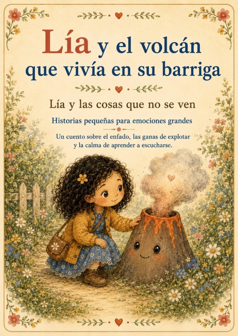 Lía y el volcán que vivía en su barriga: Lía y las cosas que no se ven