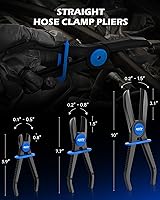 Vista 3 de Orion Motor Tech Alicates para manguera, juego de 3 alicates de abrazadera de manguera de largo alcance para mangueras flexibles, refrigerante