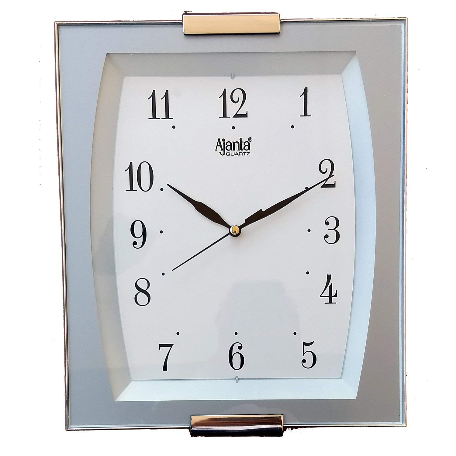 Ajanta Plastic Analog Wall Clock (276 Cm X 225 Cm X 35 Cm, 1397-White) (B07NWYXYQY) Amazon Price History, Amazon Price Tracker