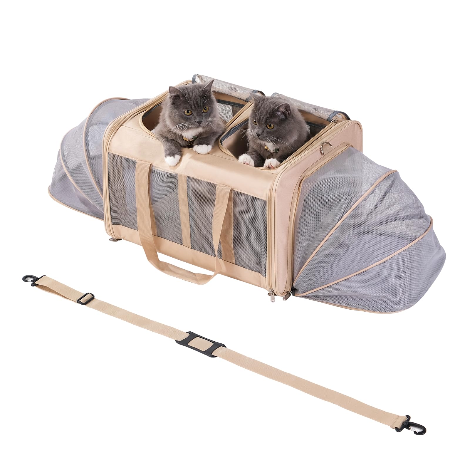Caisse de transport pour petits chiens pliable idéale pour la voiture