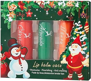 Holiday Lip Balm Variety - Trio of Natural Sc...