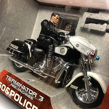 ターミネーター3 T-850&POLICE BIKE Terminator 3 T-850 with Police Bike Action Figure