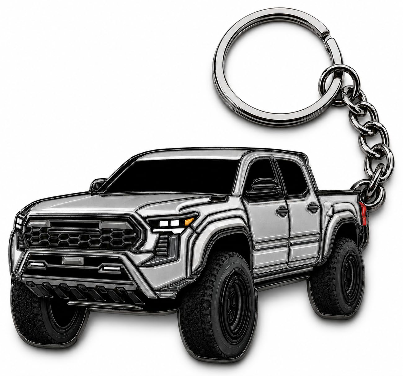 Tacoma Keychain 2026 Tacoma Accessories 2016-2025 mods 4th Gen Cool Key Chain Fob Cover Toy Gift Truck